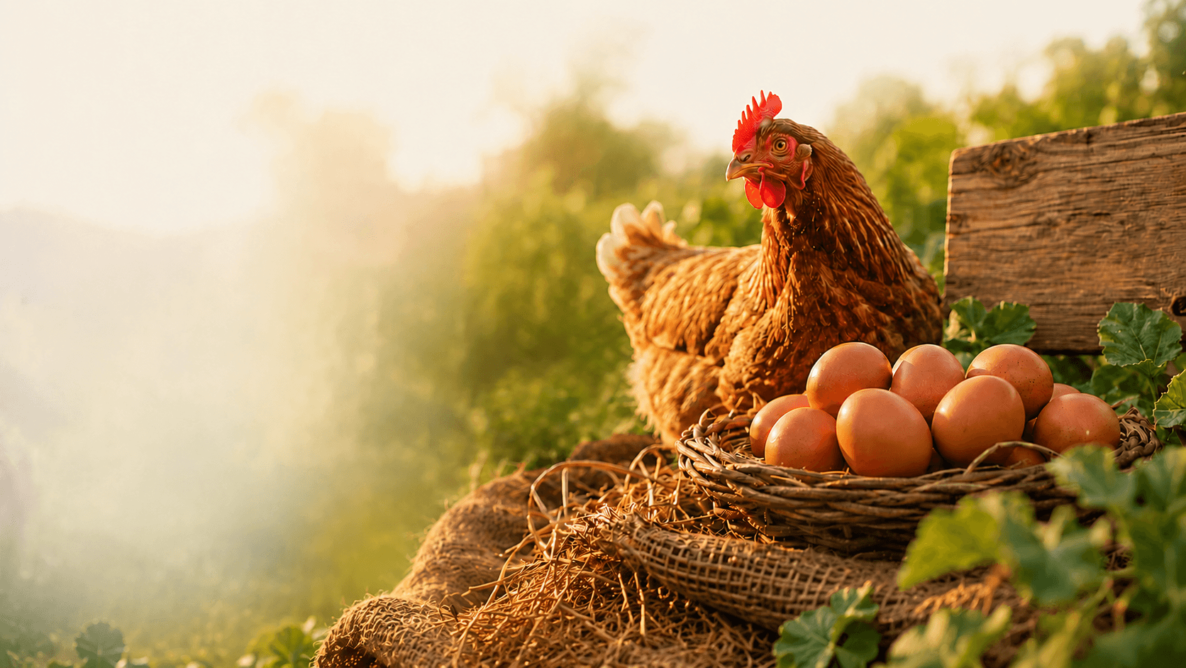 Farm fresh eggs